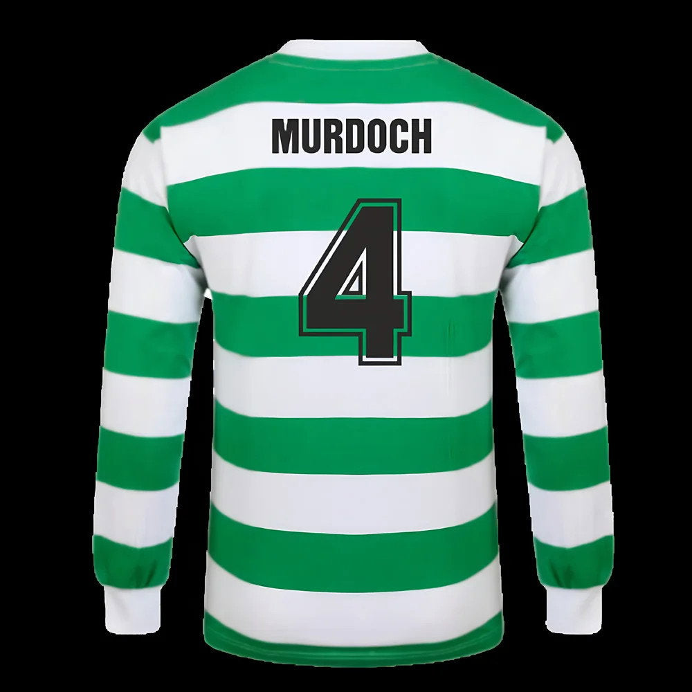 Celtic 1967 European Cup Winners Long Sleeve Retro Shirt (Murdoch 4)_0