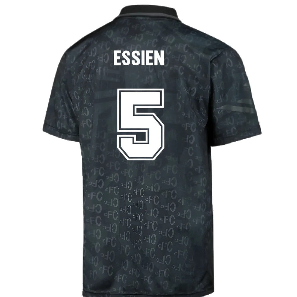 Chelsea 1992 Black Out Retro Football Shirt (Essien 5)_2