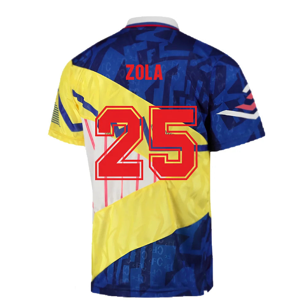 Chelsea 1992 Mash Up Retro Football Shirt (Zola 25)_2