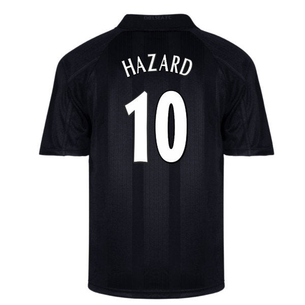 Chelsea 1998 Black Out Home Retro Shirt (Hazard 10)_0