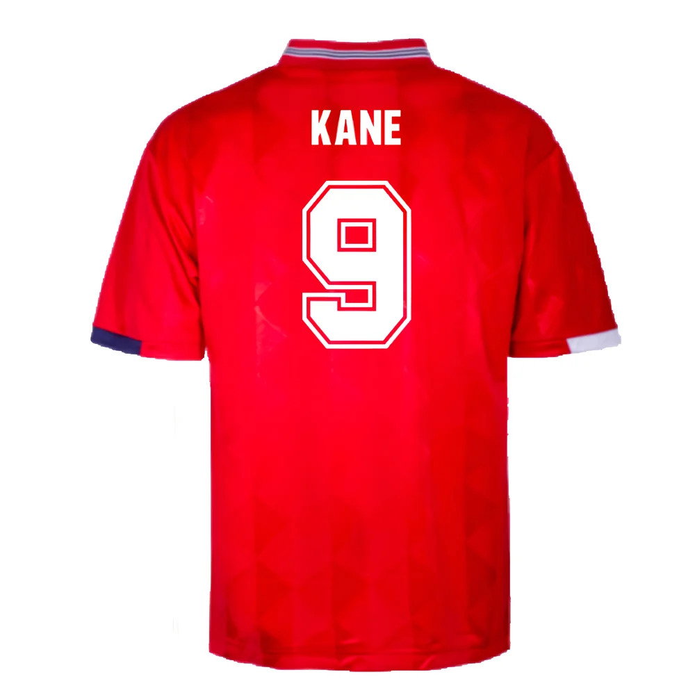 England 1989 Away Retro Shirt (Kane 9)_2