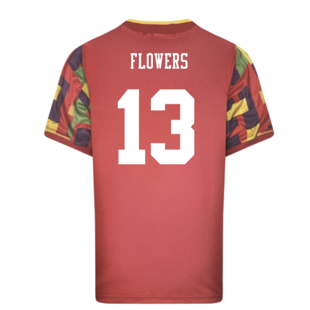 England 1996 Away Retro Goalkeeper Shirt (Flowers 13)_0