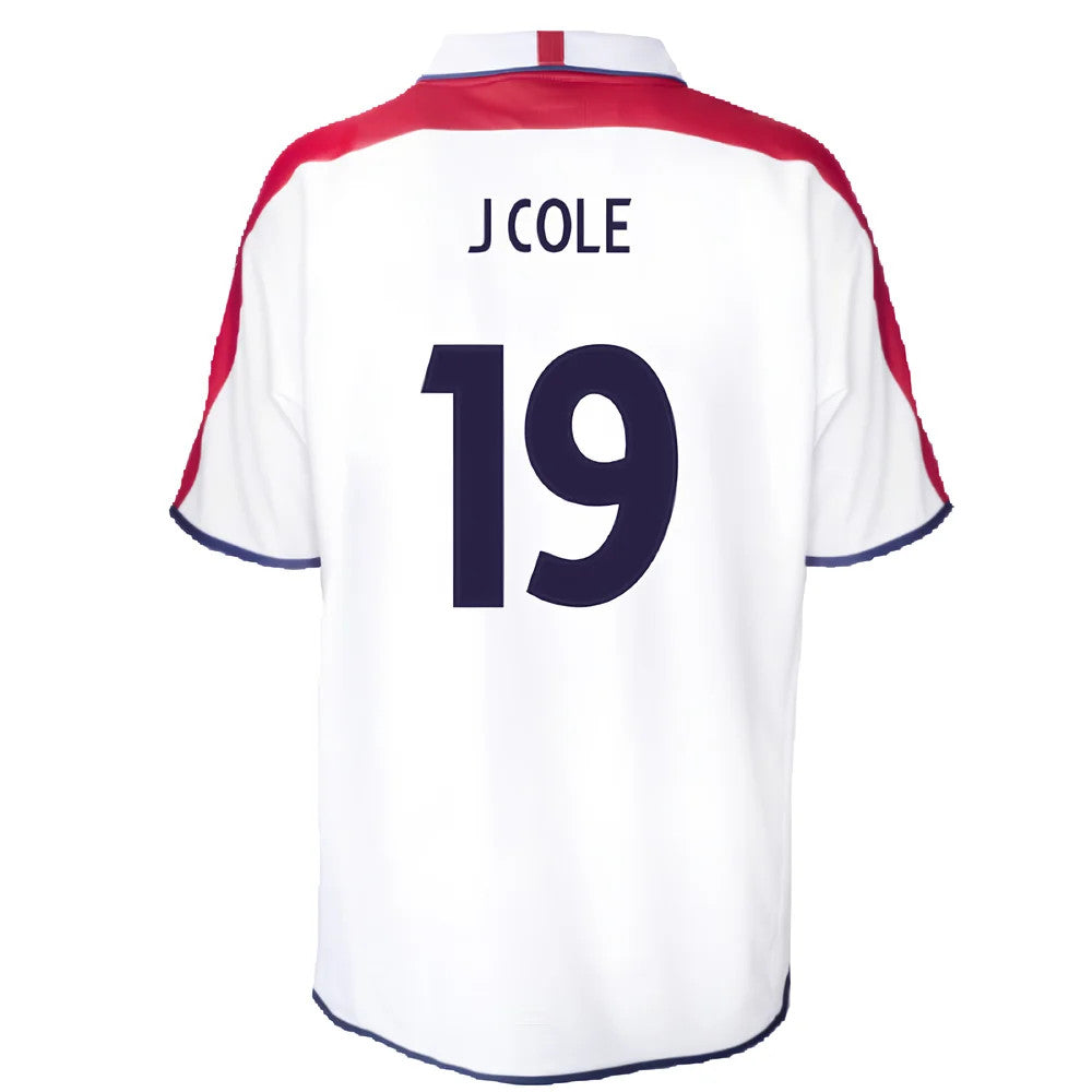 England 2004 Retro Football Shirt (J Cole 19)_2