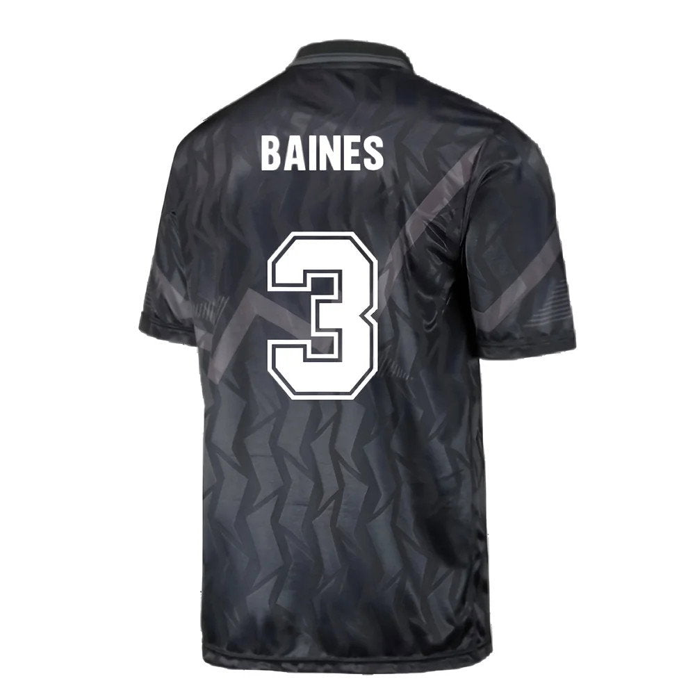 Everton 1990 Black Out Retro Football Shirt (BAINES 3)_2