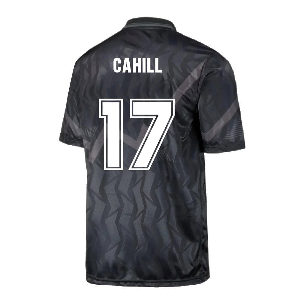 Everton 1990 Black Out Retro Football Shirt (CAHILL 17)_2