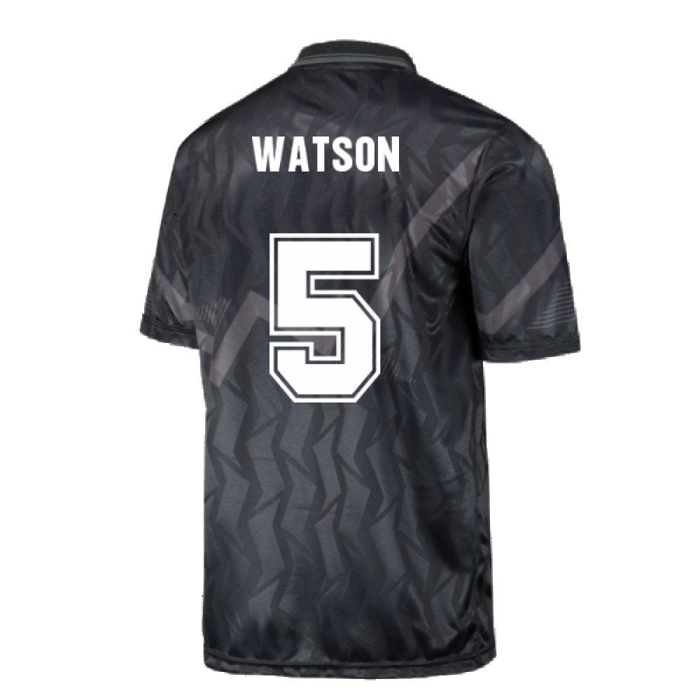 Everton 1990 Black Out Retro Football Shirt (Watson 5)_2