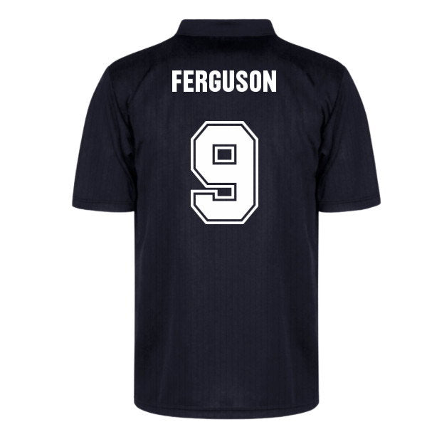 Everton 1995 Black Out Retro Shirt (Ferguson 9)_0