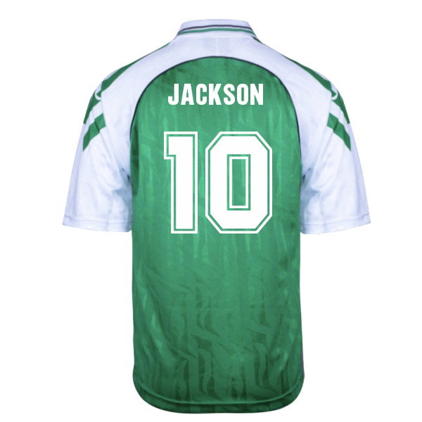 Hibernian 1992 Bukta Retro Football Shirt (Jackson 10)_0