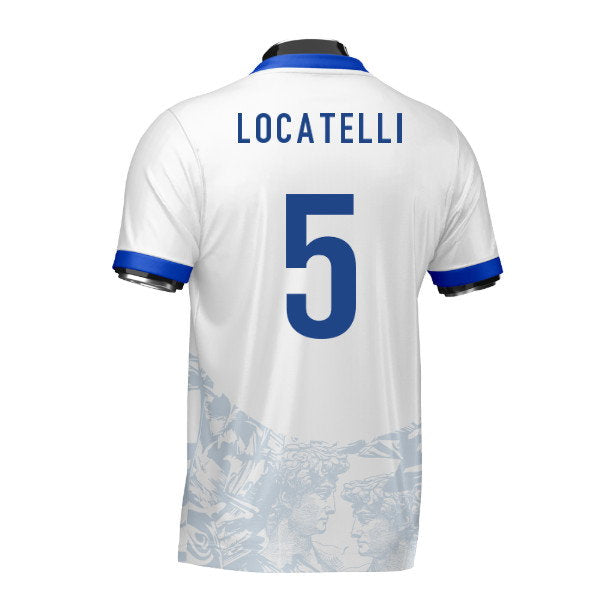 Italy Heritage Football Jersey (Wolvate) Adult Short Sleeve (Locatelli 5)_0