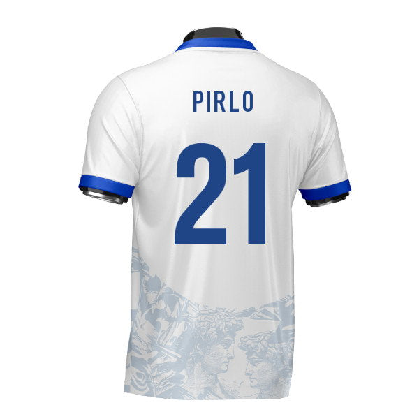 Italy Heritage Football Jersey (Wolvate) Adult Short Sleeve (Pirlo 21)_0