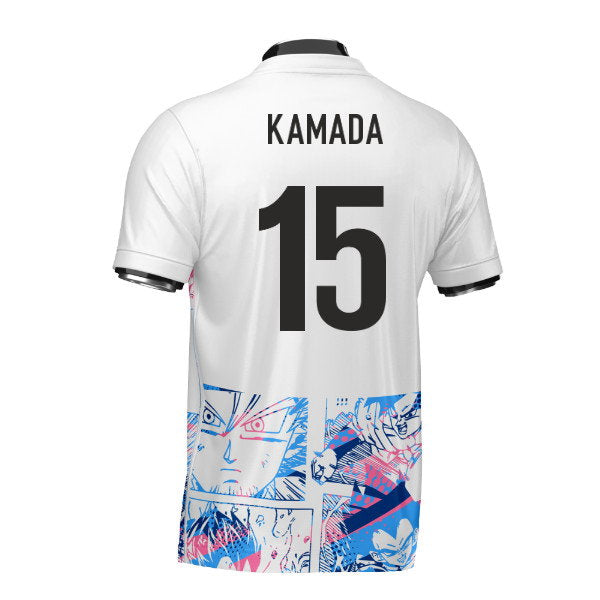 Japan Dragon Ball Z Heritage Football Jersey (Wolvate) Kids Short Sleeve (Kamada 15)_0