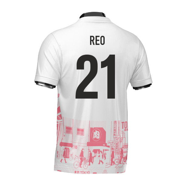 Japan Tokyo Heritage Football Jersey Red (Wolvate) Adult Short Sleeve (Reo 21)_0