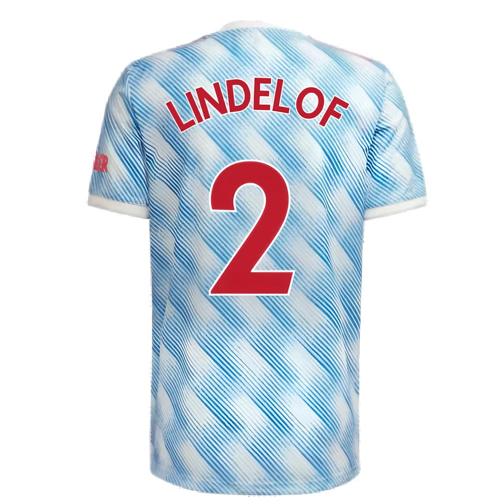 Man Utd 2021-2022 Away Shirt (LINDELOF 2)_2