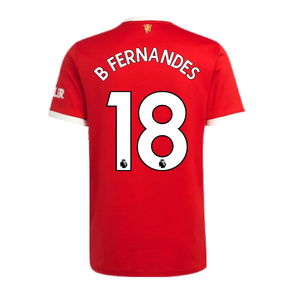 Man Utd 2021-2022 Home Shirt (B FERNANDES 18)_2