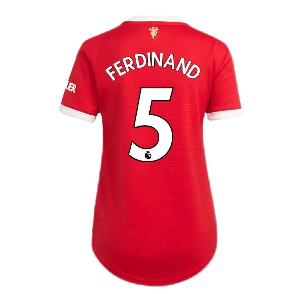 Man Utd 2021-2022 Home Shirt (Ladies) (FERDINAND 5)_2