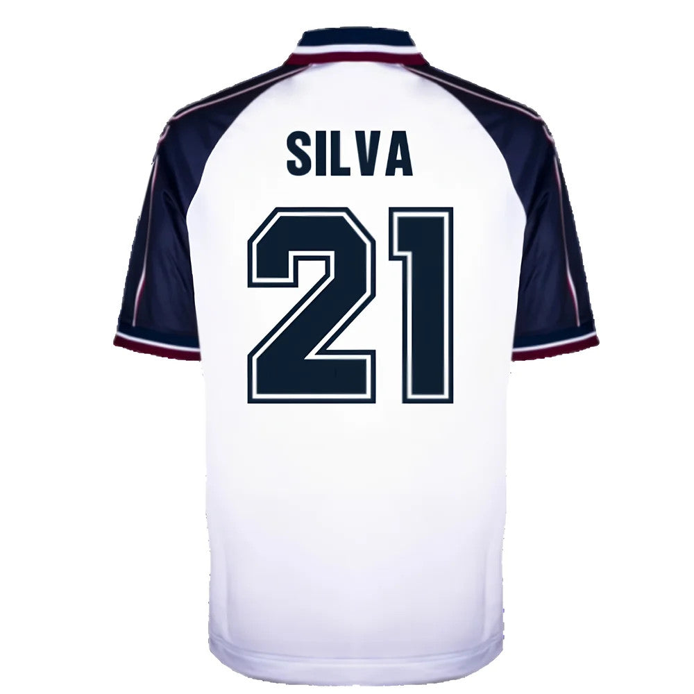 Manchester City 1998 Away Shirt (SILVA 21)_2