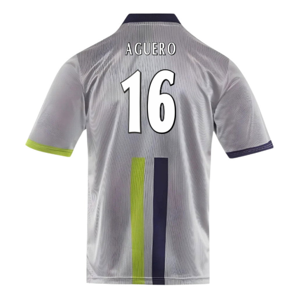 Manchester City 2000 Away Retro Shirt (Aguero 16)_0
