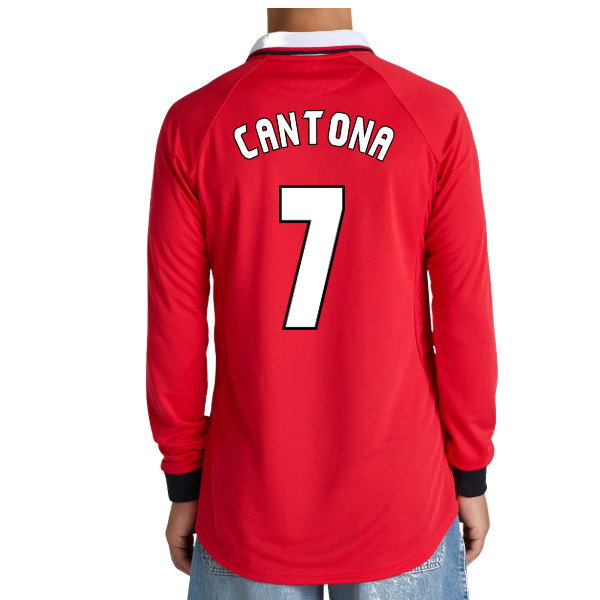 Manchester United 1999 Champions League Final Long Sleeve Shirt (Cantona 7)_0