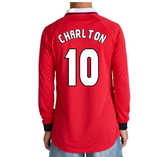 Manchester United 1999 Champions League Final Long Sleeve Shirt (Charlton 10)_0