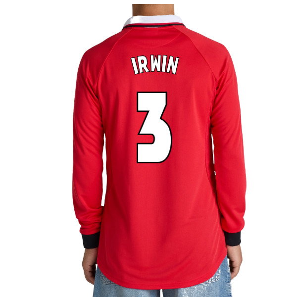 Manchester United 1999 Champions League Final Long Sleeve Shirt (Irwin 3)_0