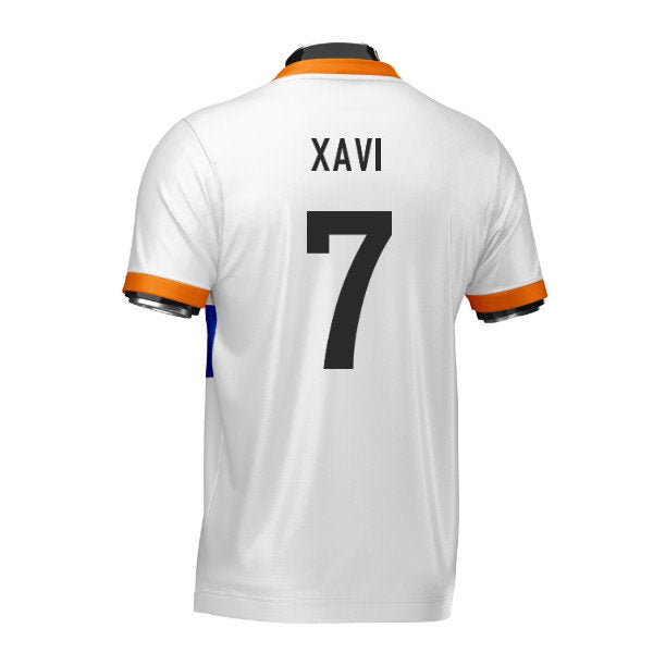 Netherlands Heritage Football Jersey (Wolvate) Adult Short Sleeve (Xavi 7)_0