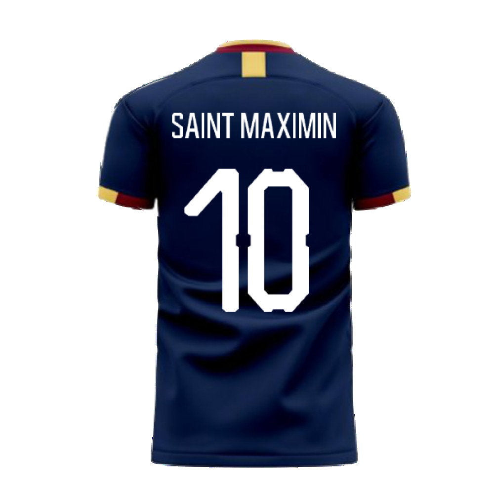 Newcastle 2025-2026 Away Concept Football Kit (Libero) (SAINT MAXIMIN 10) - Kids_2