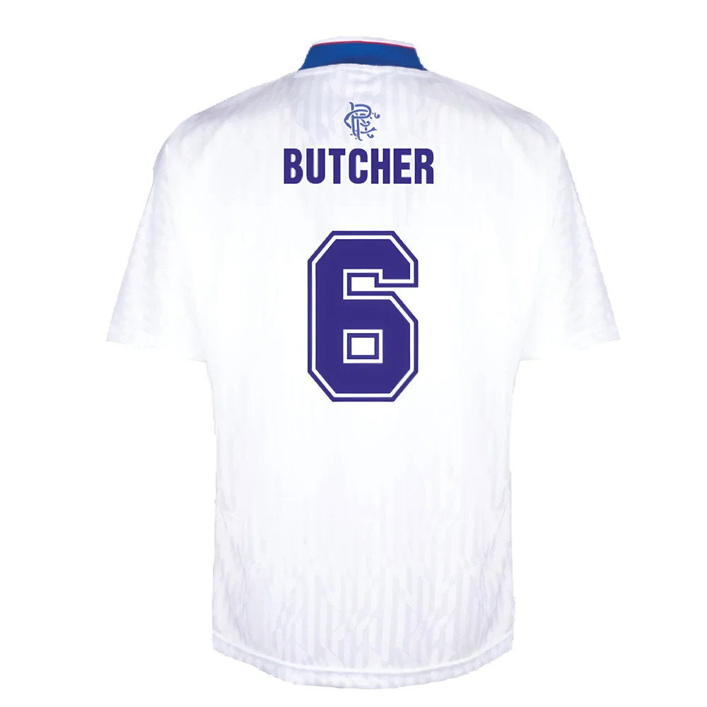 Rangers 1990 Away Retro Football Shirt (Butcher 6)_2
