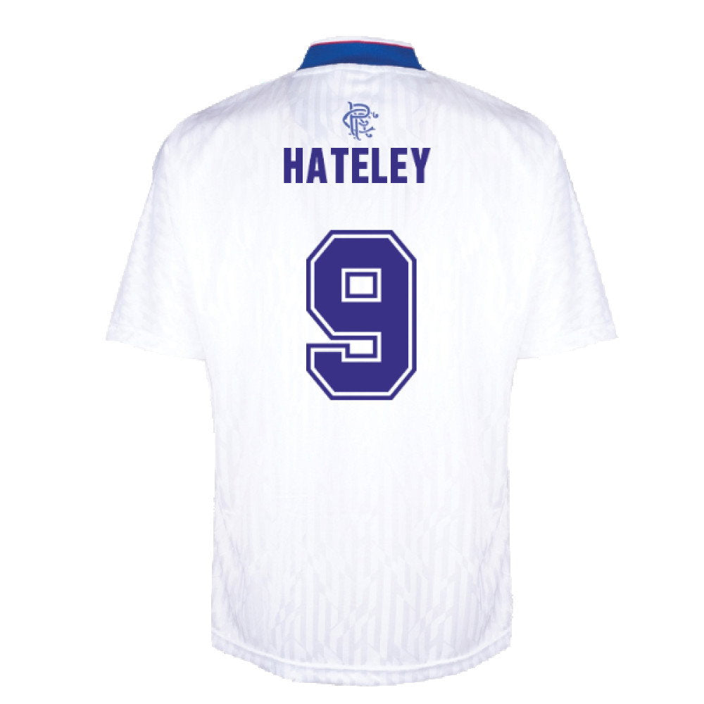 Rangers 1990 Away Retro Football Shirt (Hateley 9)_2