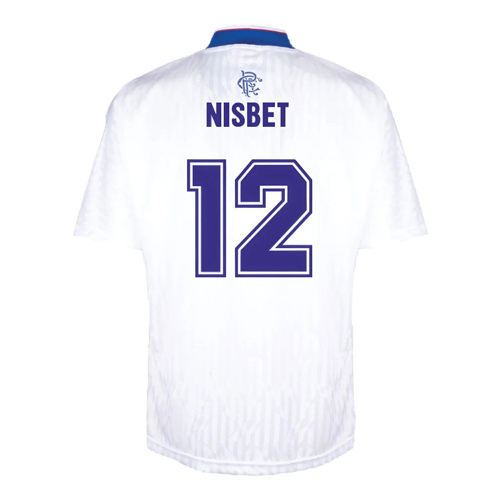 Rangers 1990 Away Retro Football Shirt (Nisbet 12)_2