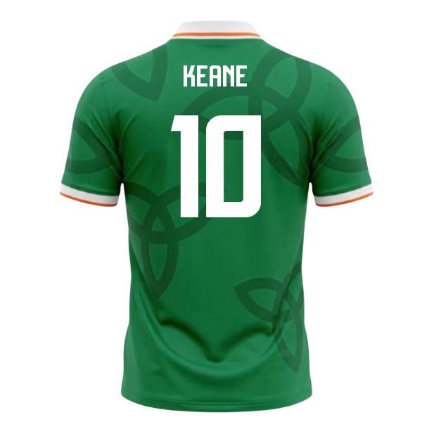 UMBRO Ireland World Cup 26 Football Shirt (Keane 10)_0