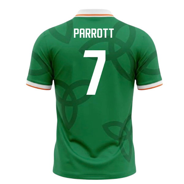 UMBRO Ireland World Cup 26 Football Shirt (Parrott 7)_0