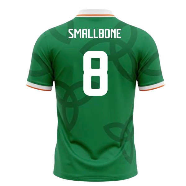 UMBRO Ireland World Cup 26 Football Shirt (Smallbone 8)_0