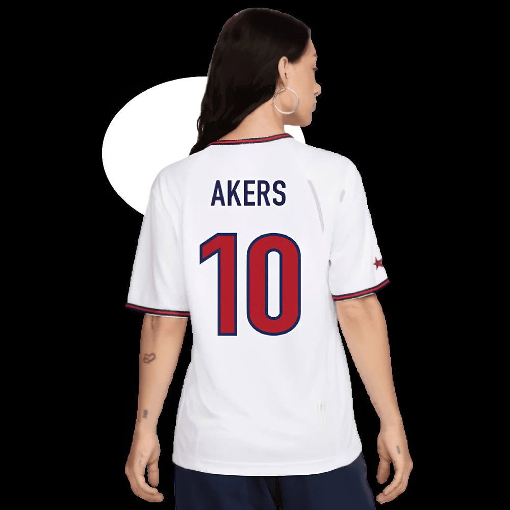 USWNT USA 1999 Reissue Home Shirt (Womens) (Akers 10)_2