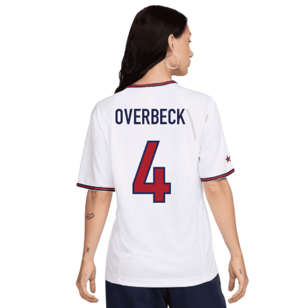 USWNT USA 1999 Reissue Home Shirt (Womens) (Overbeck 4)_2