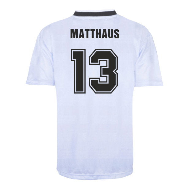 West Germany 1984 Retro Home Shirt (Matthaus 13)_0