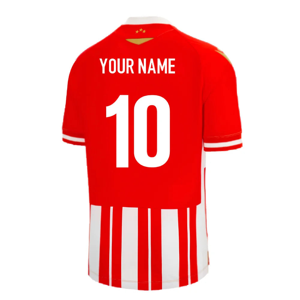 2023-2024 Red Star Belgrade Home Shirt (Your Name)_2