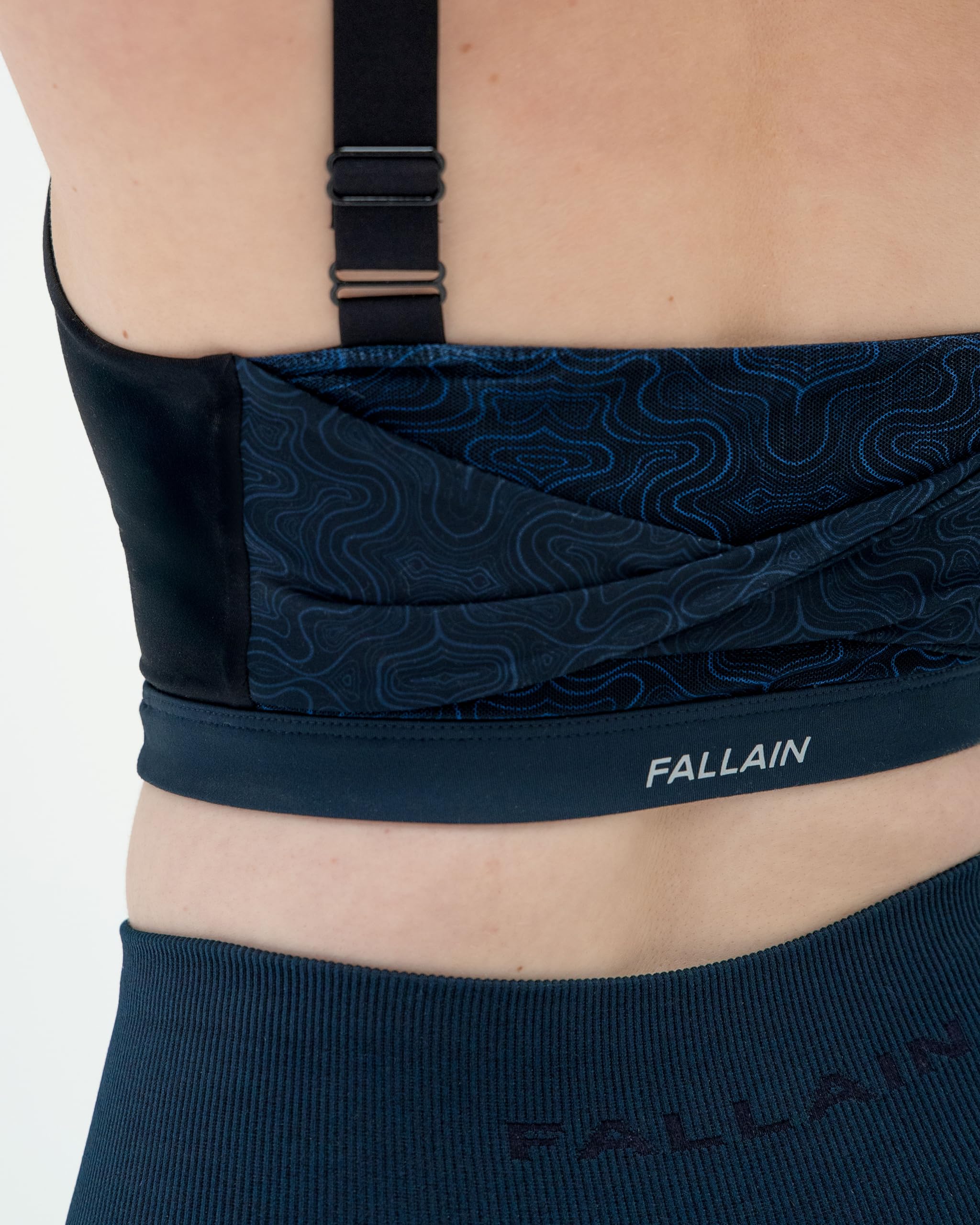 Fallain Fitness Sports Bra, Wireless, Athletic Support