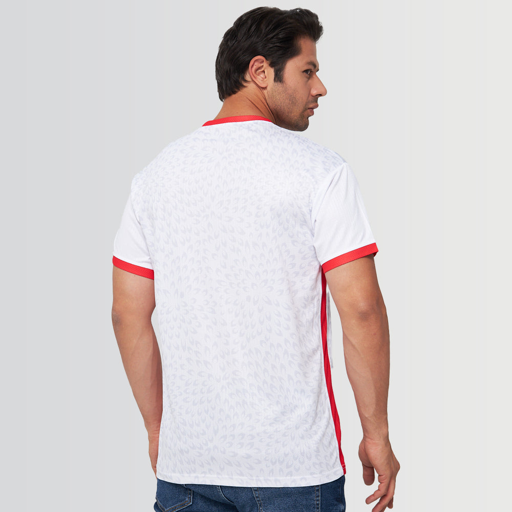 Belgium Legacy Football Jersey White (Wolvate) Kids Short Sleeve_1