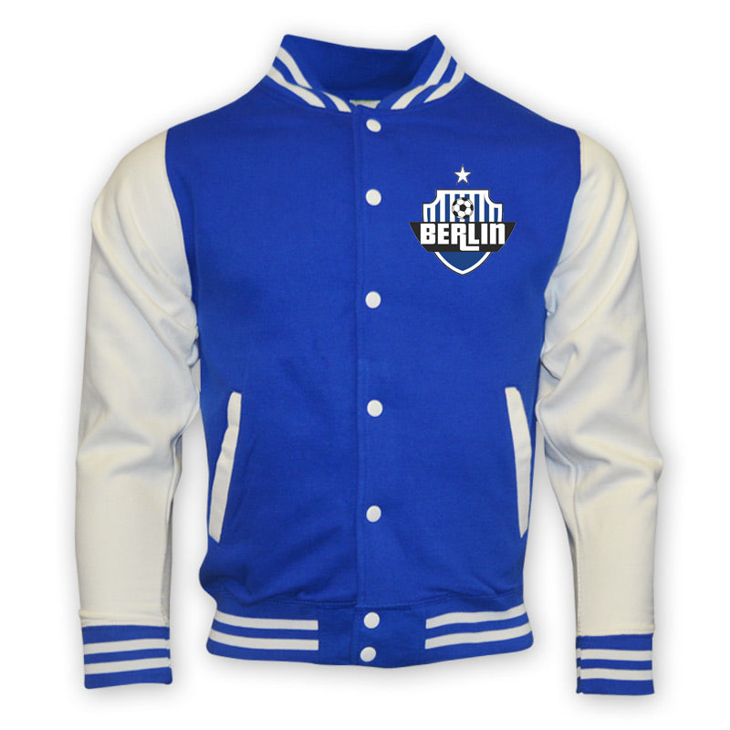 Hertha Berlin College Baseball Jacket (blue) - Kids_1