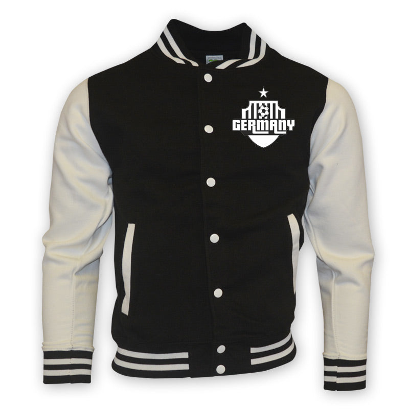 Germany College Baseball Jacket (black)_1