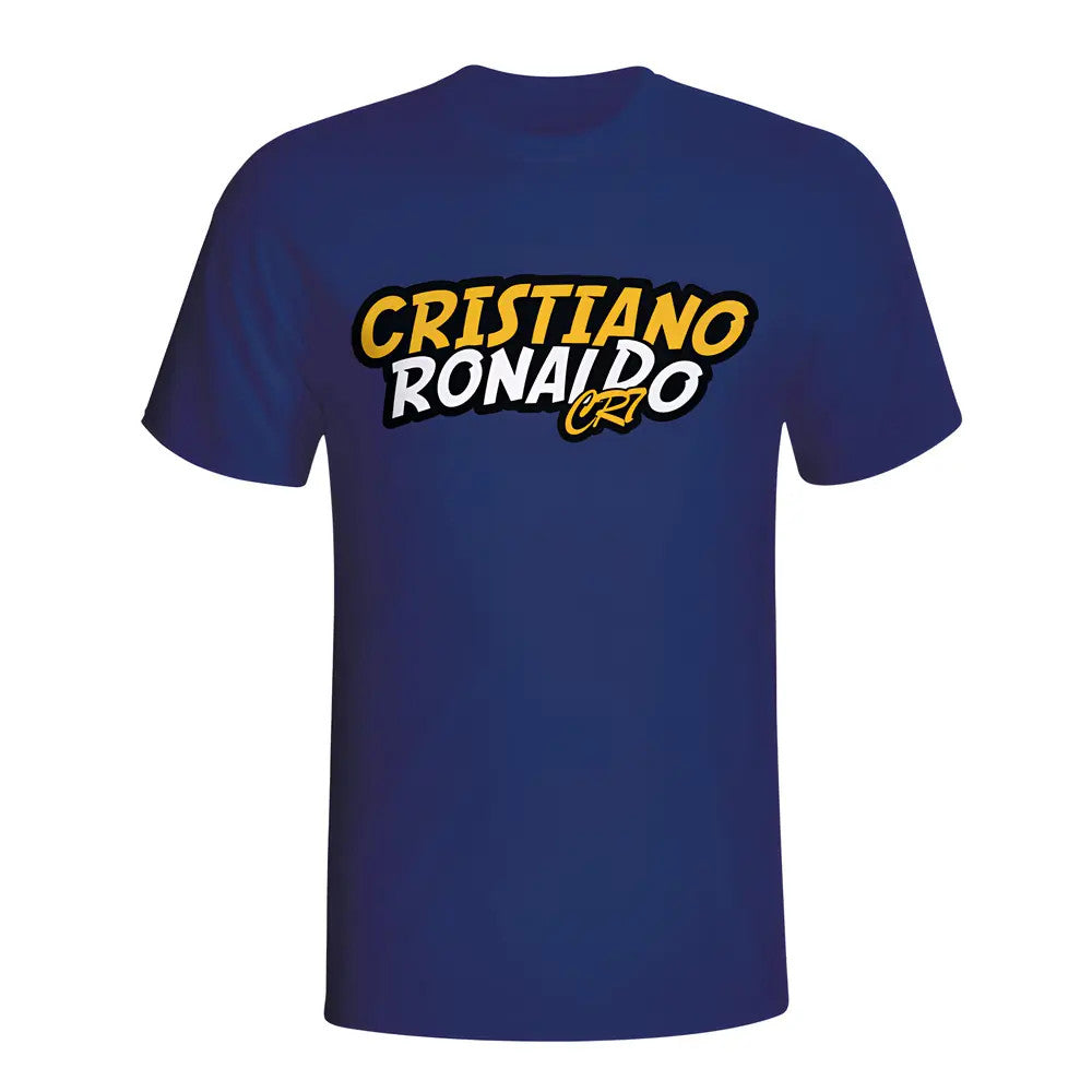 Cristiano Ronaldo Comic Book T-shirt (navy) - Kids_1
