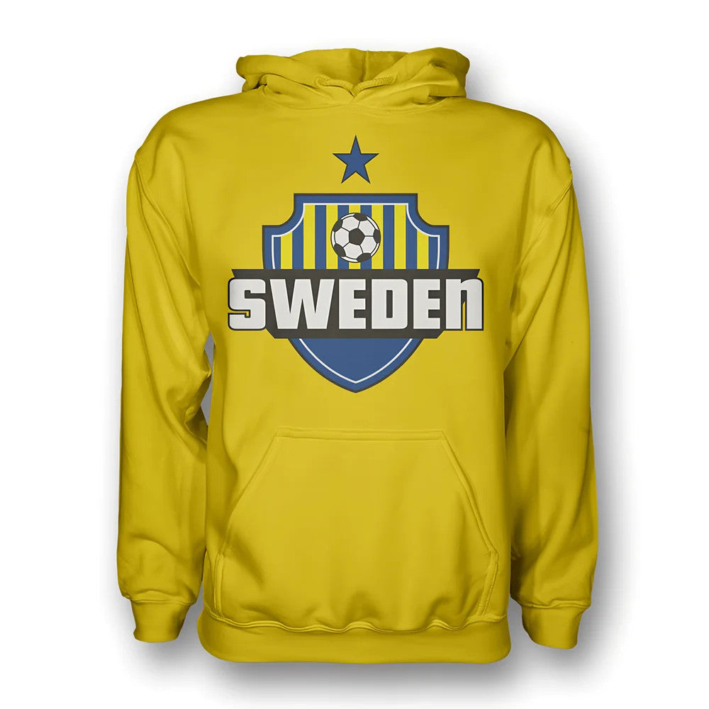 Sweden Country Logo Hoody (yellow) - Kids_1