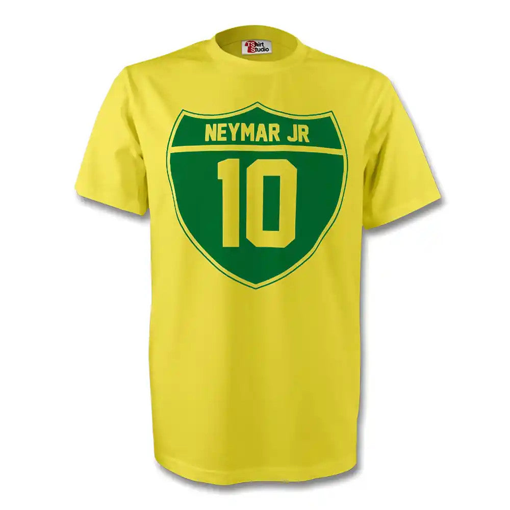 Neymar Jr Brazil Crest Tee (yellow) - Kids_0