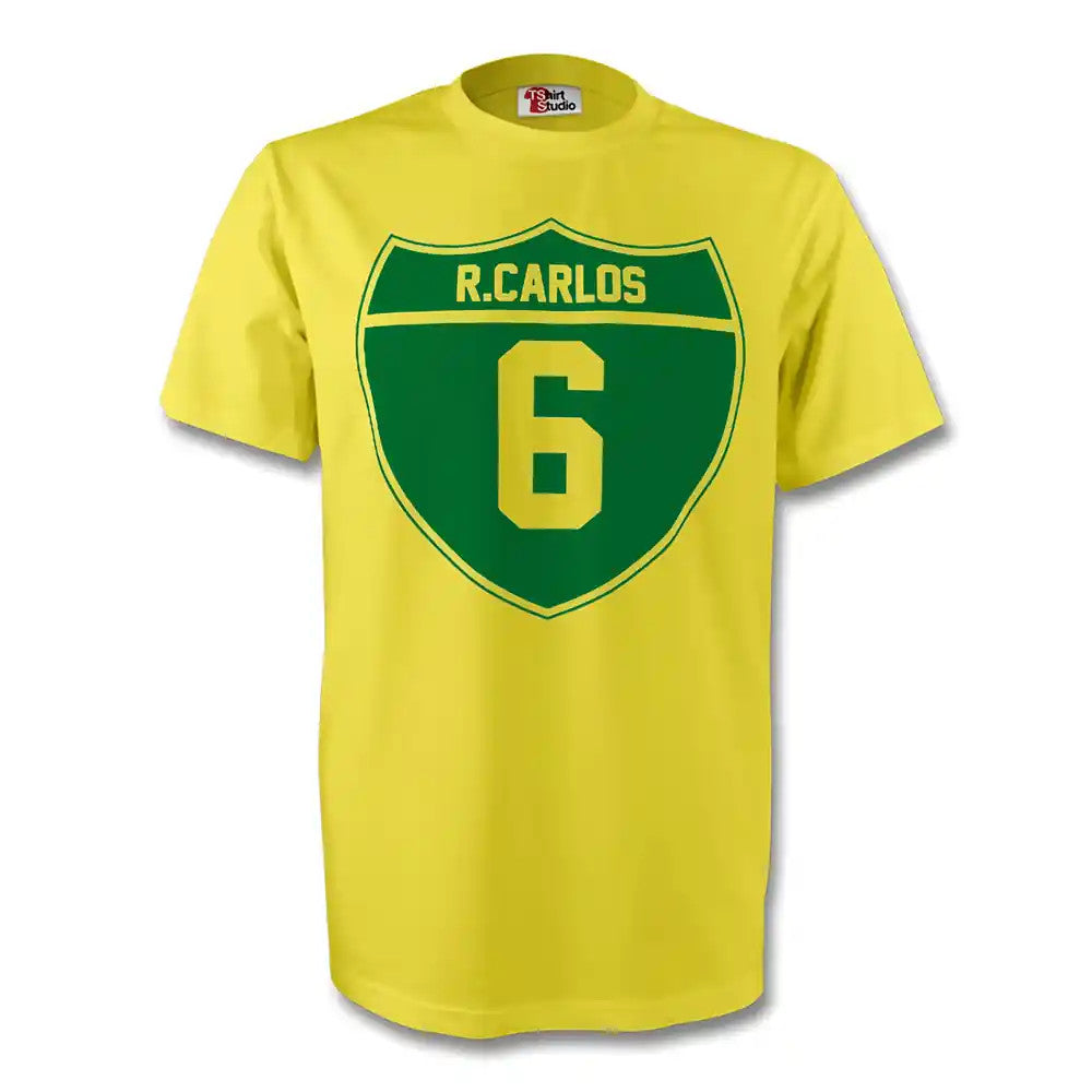 Roberto Carlos Brazil Crest Tee (yellow) - Kids_1