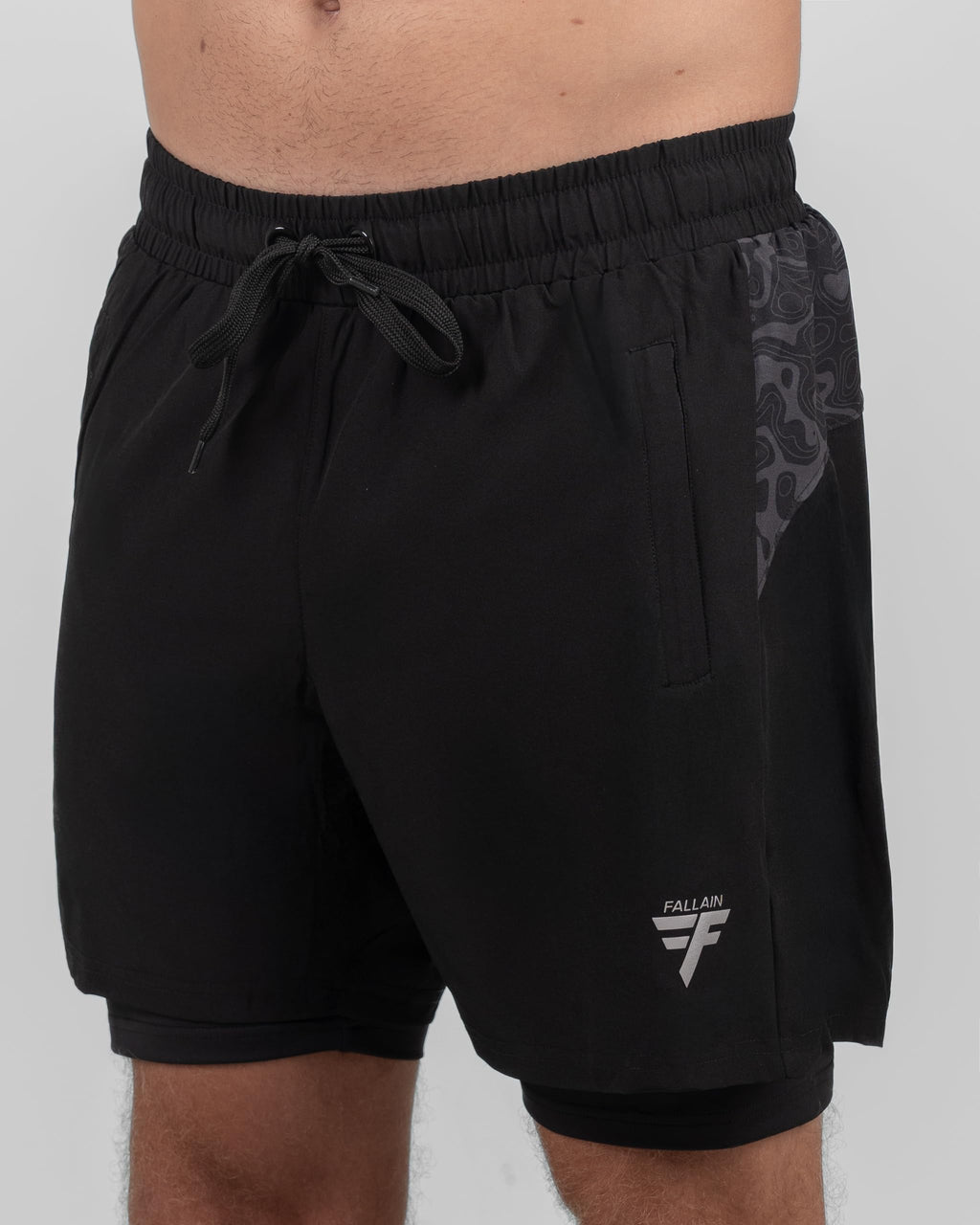 Fallain Fitness Da-Thona Two Layer Shorts