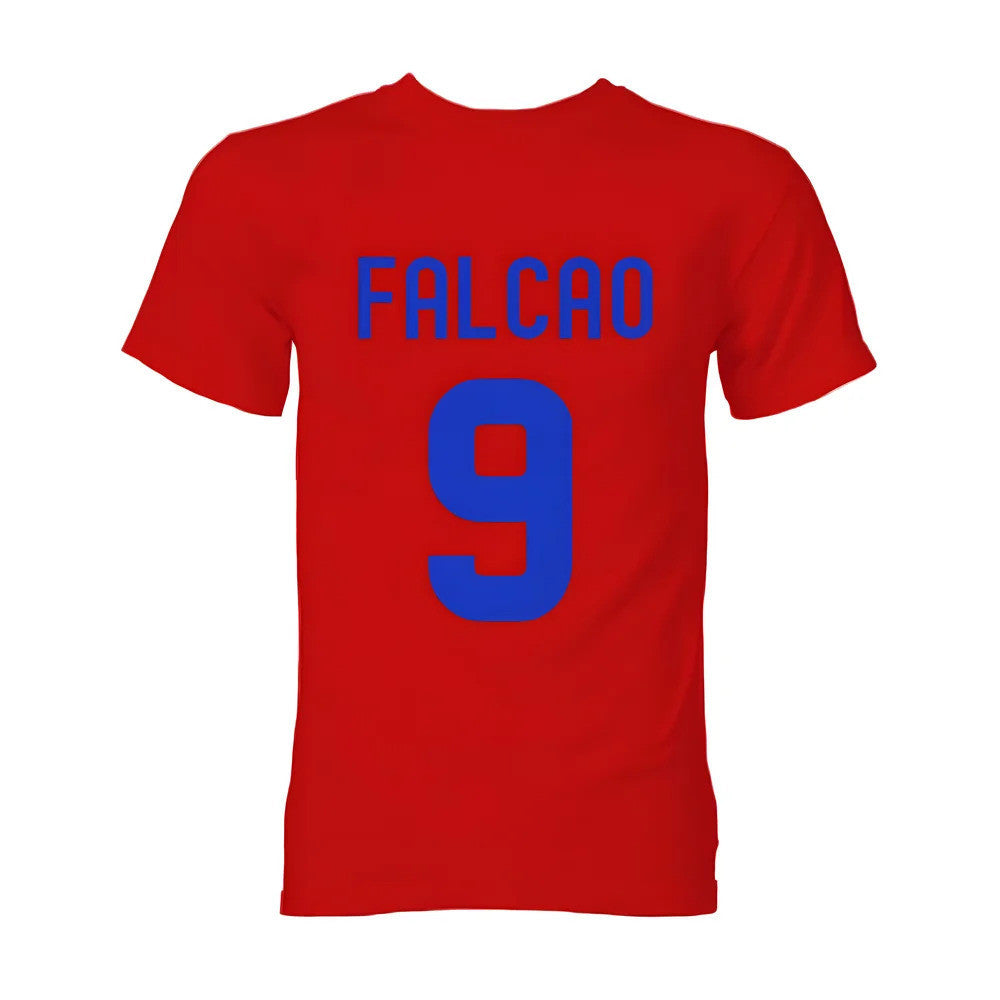 Falcao Atletico Madrid Hero T-Shirt (Red)_0