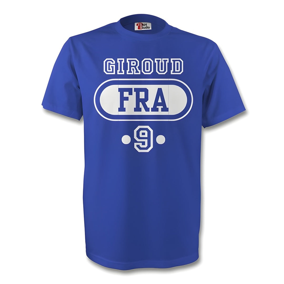Olivier Giroud France Fra T-shirt (blue) - Kids_1