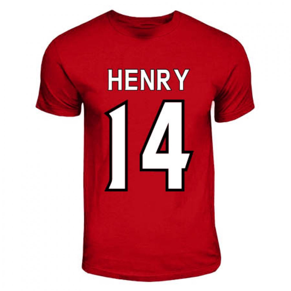 Thierry Henry Arsenal Hero T-shirt (red)_0