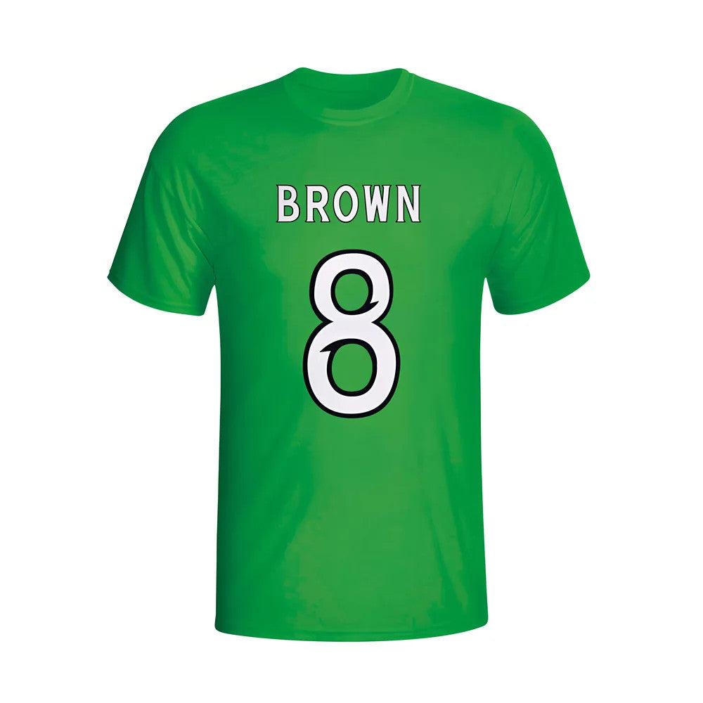 Scott Brown Celtic Hero T-shirt (green)_1