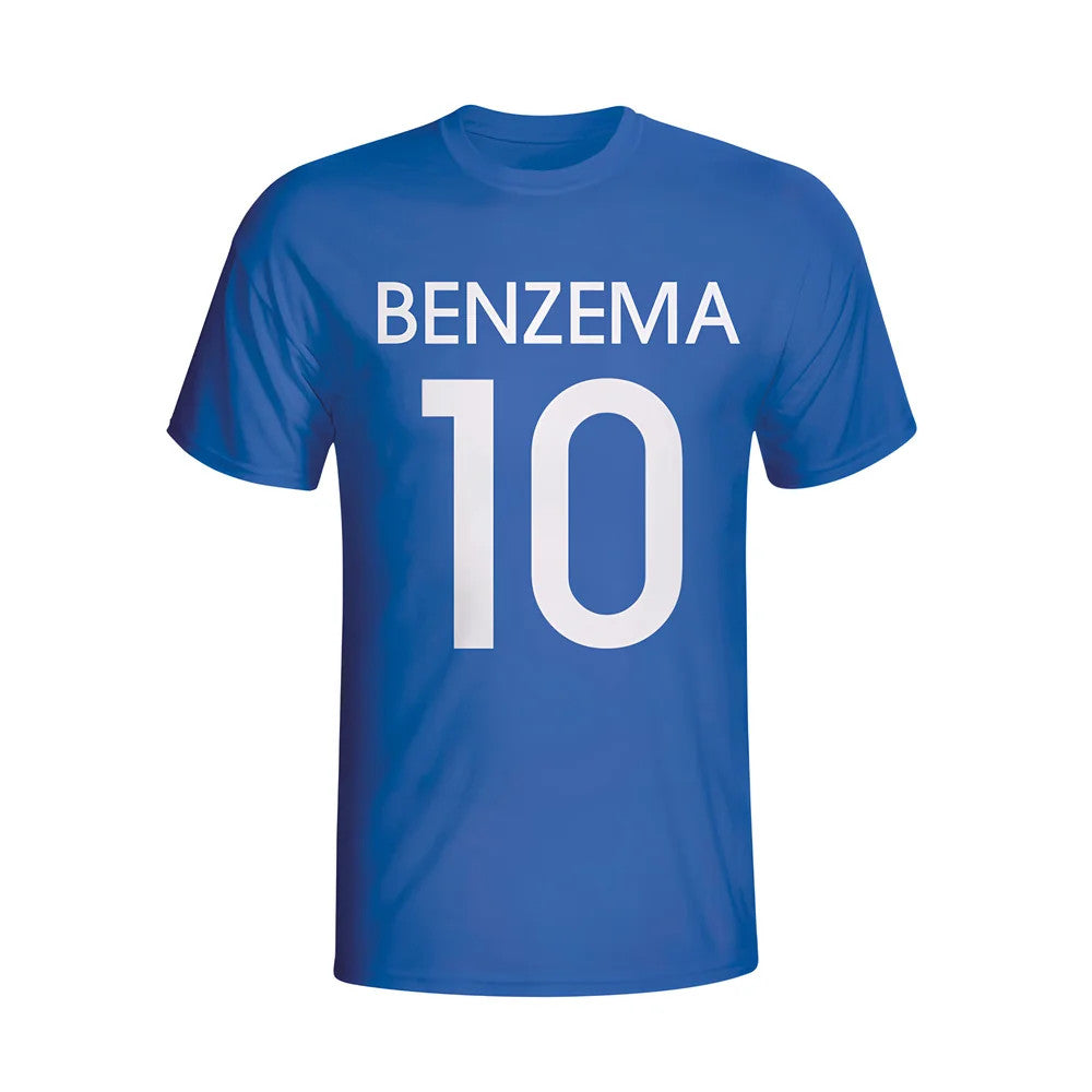 Karim Benzema France Hero T-shirt (blue) - Kids_1